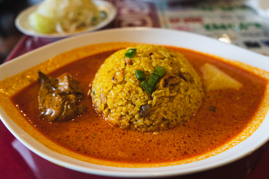 ドライカレー大盛り