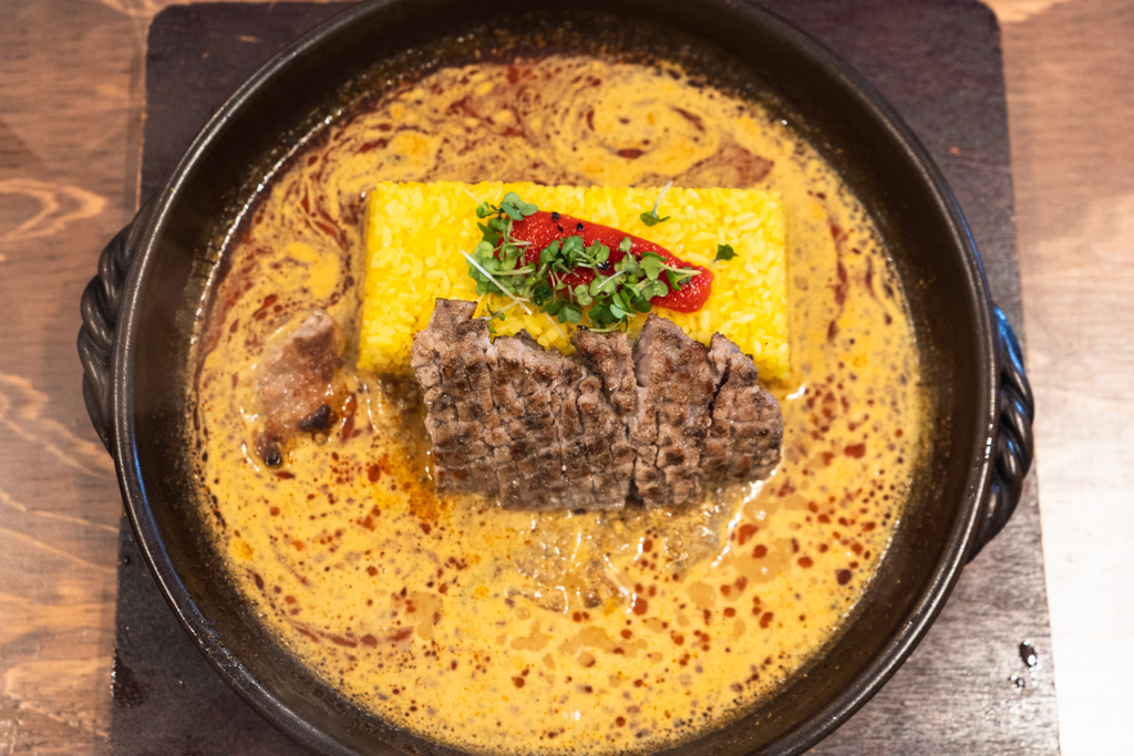 ステーキカレーダブル