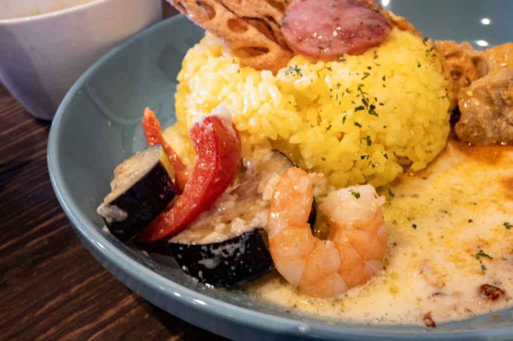 一甲 グリーンカレー