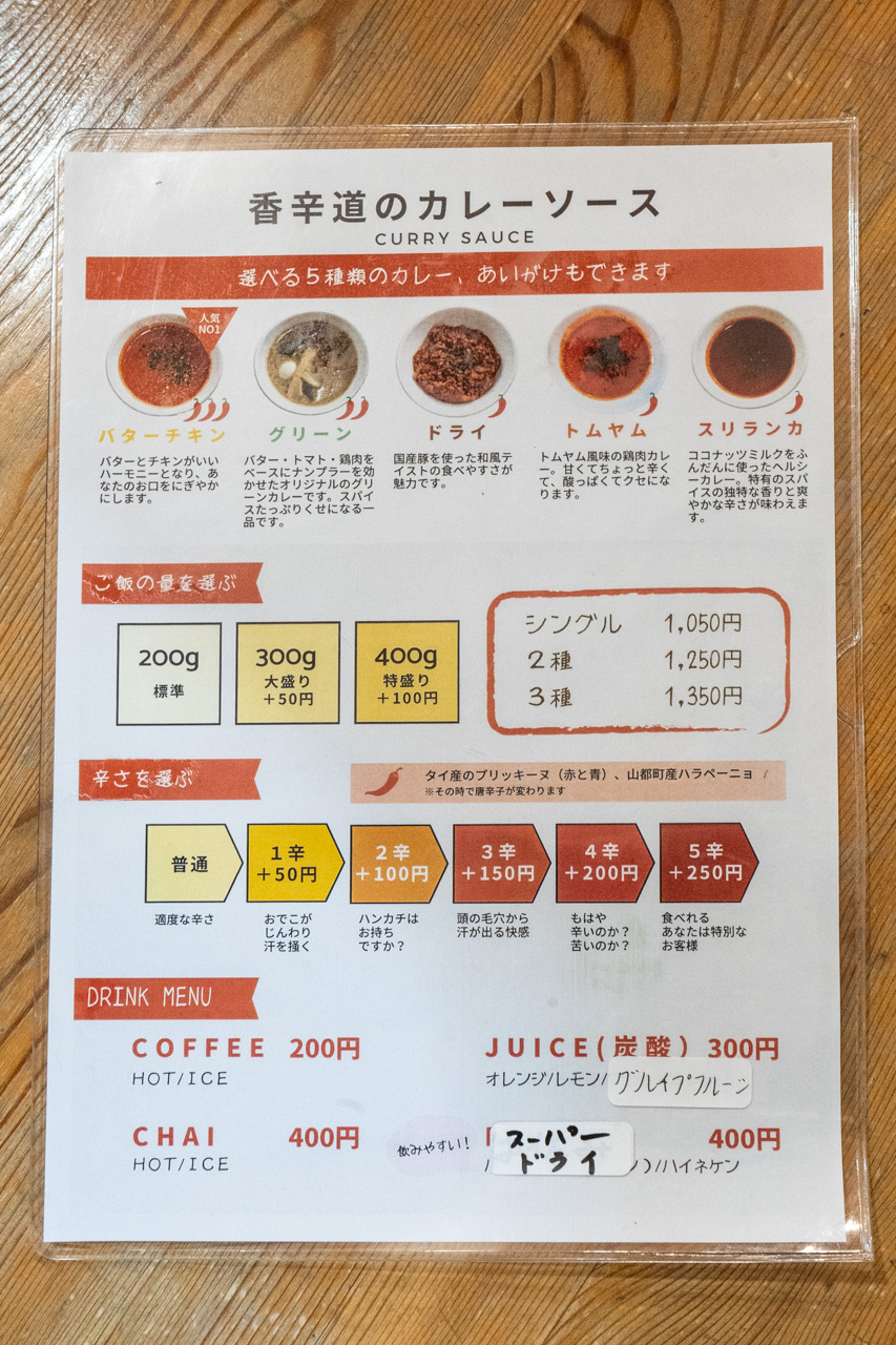 メニュー