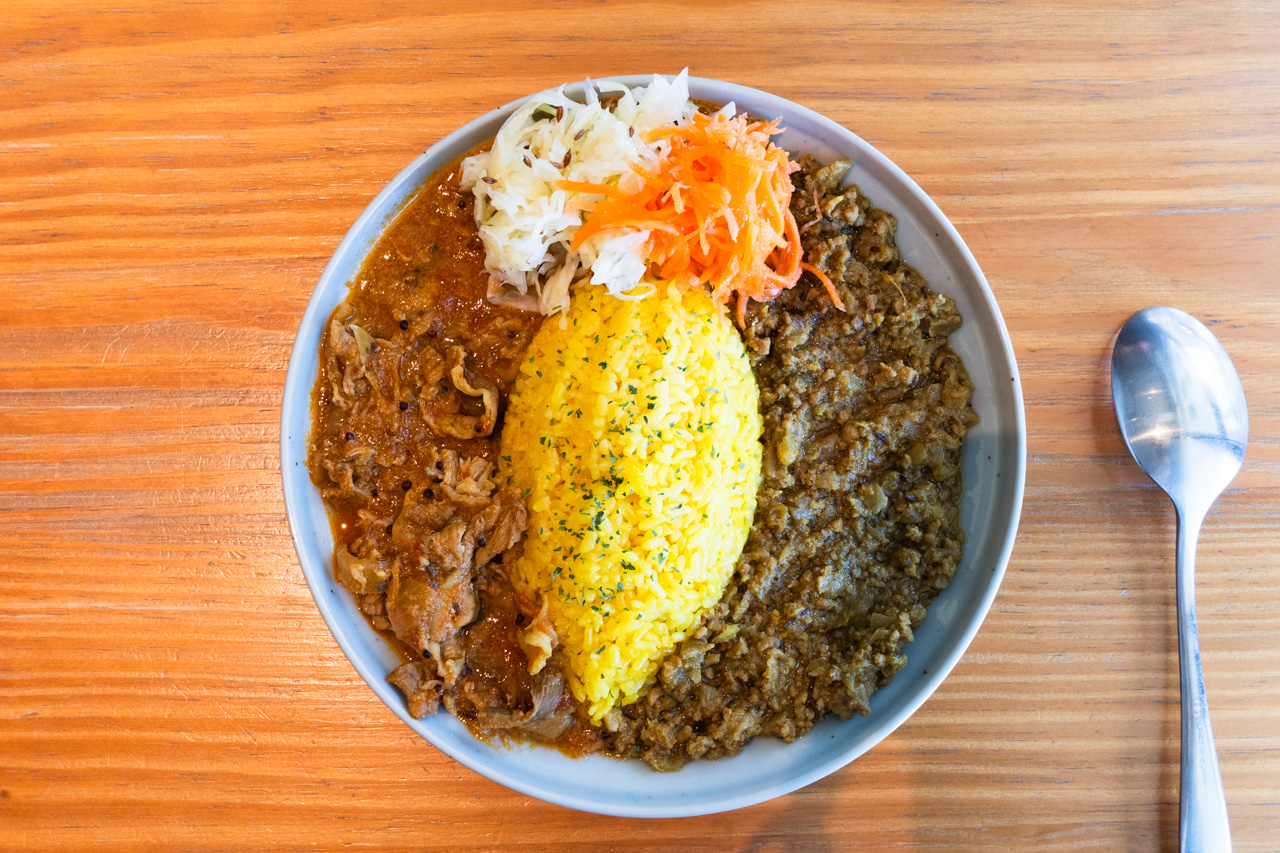 あいがけカレー