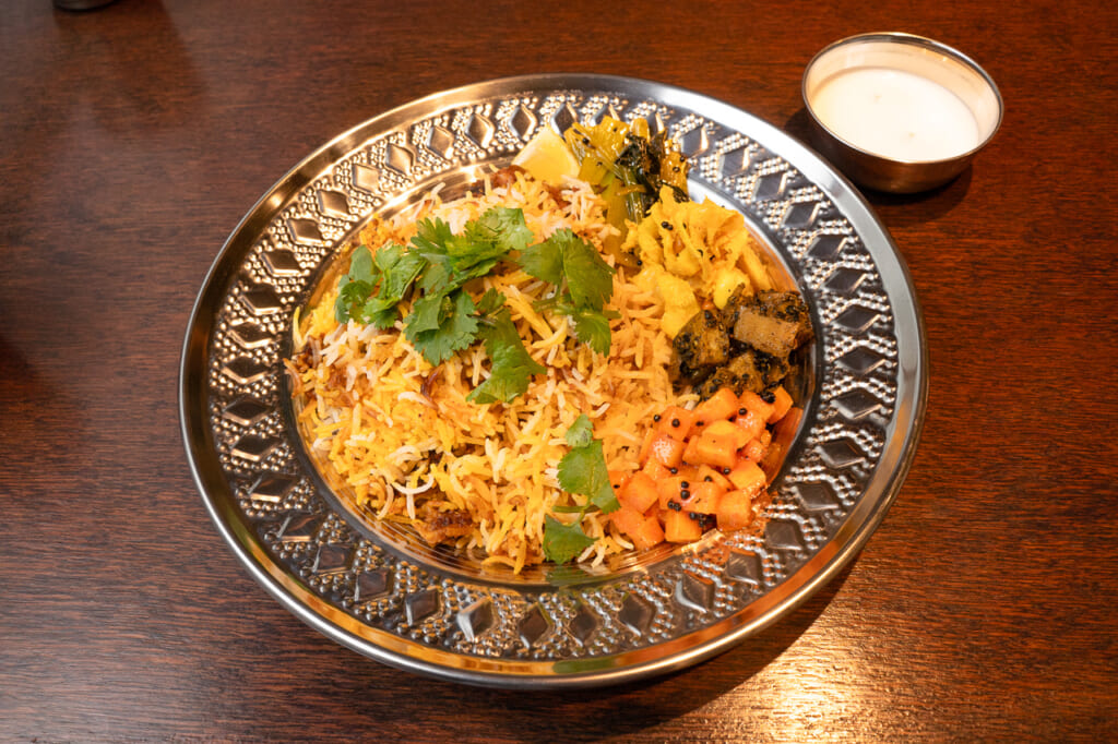 香酵味食堂　チキンビリヤニ